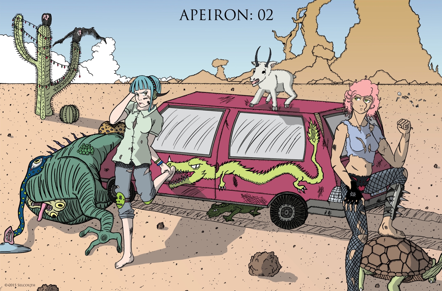 Apeiron Comic: Chapter 02 Front Cover